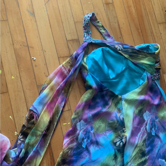 Laura petites vintage y2k maxi flowy fairy dress - Picture 4 of 7